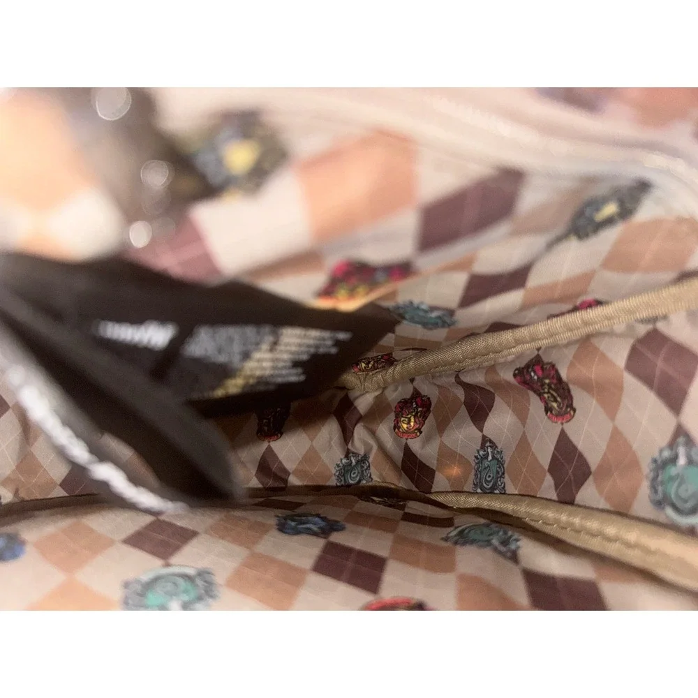 Michael Kors Black Leather Shoulder Bag Gold Interlocking Ring Detail Clutch - Picture 10 of 10